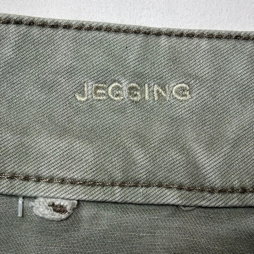 American Eagle Cargo Jeggings Womens 12 32x28 Green Next Level Stretch Hi Rise - Picture 4 of 10